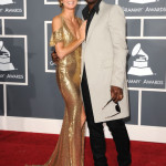 Model Heidi Klum and singer Seal arrive at The 53rd Annual GRAMMY Awards held at Staples Center on February 13, 2011 in Los Angeles, California