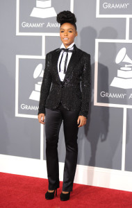 Singer Janelle Monae arrives at The 53rd Annual GRAMMY Awards held at Staples Center on February 13, 2011 in Los Angeles, California