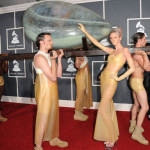 Singer Lady Gaga arrives at The 53rd Annual GRAMMY Awards held at Staples Center on February 13, 2011 in Los Angeles, California