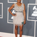 Singer N'dambi arrives at The 53rd Annual GRAMMY Awards held at Staples Center on February 13, 2011 in Los Angeles, California