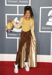 Singer Willow Smith arrives at The 53rd Annual GRAMMY Awards held at Staples Center on February 13, 2011 in Los Angeles, California