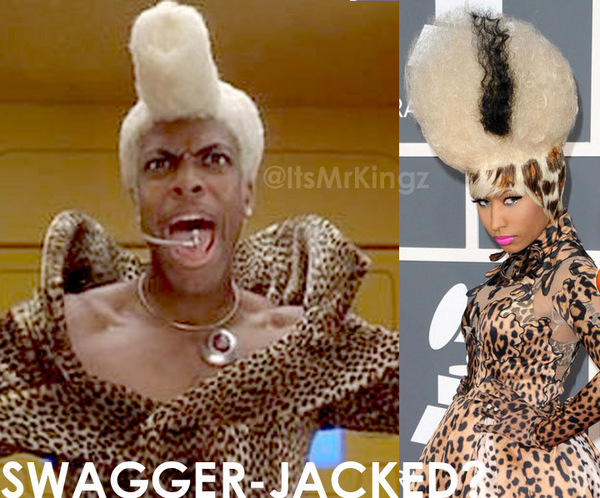 Nicki Minaj - Chris Tucker lookalike