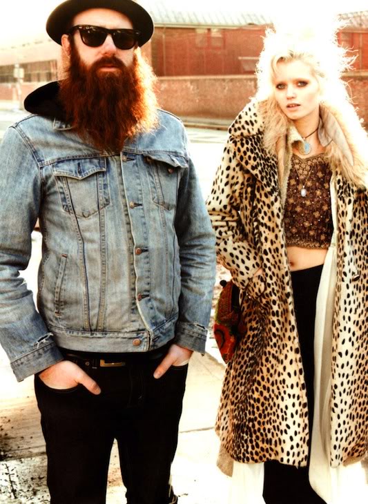 Abbey Lee Kershaw Band Our Mountain's Single Wooden Hearts Beat Stylist