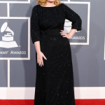 adele armani couture grammys 2012