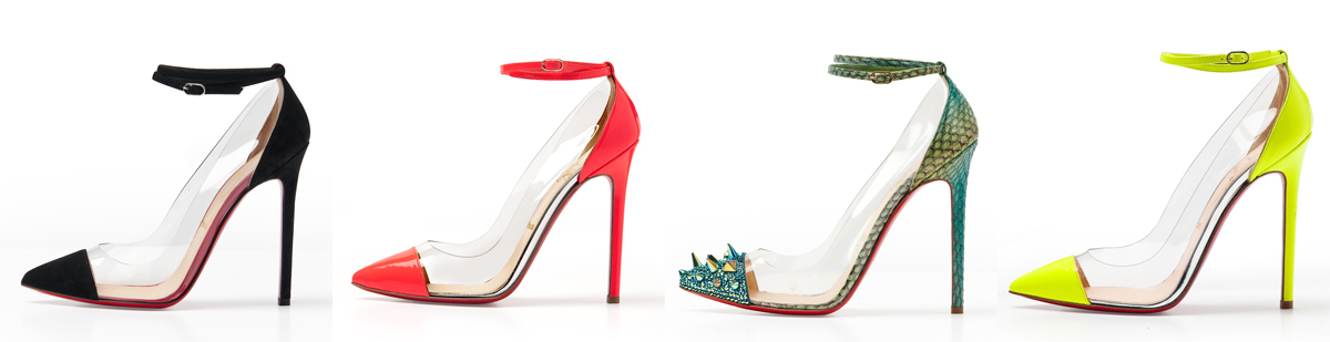 Christian Louboutin PVC Unbout Pumps