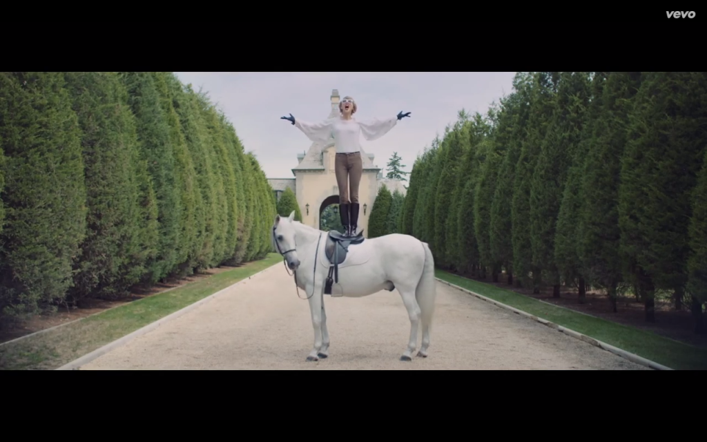 taylor swift blank space fashion white horse