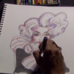 Raja Drawja: Sutan Amrull’s Realtime Portrait of Mathu Andersen